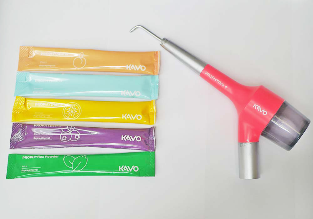 プロフィーフレックス4で着色汚れをクリーニング